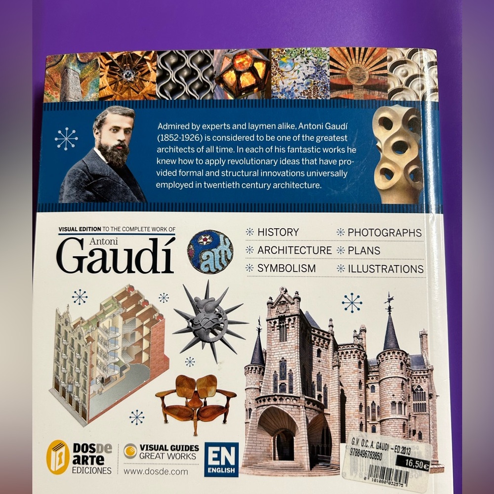 Visual Edition To The Complete Work Of ANTONI Gaudi , Book - Picture 4 of 6